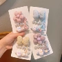 波点立体女童儿童皮筋