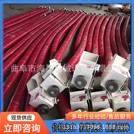 粮食颗粒输送机图片 加厚牛筋管螺旋上料机 玉米小麦车载吸粮机