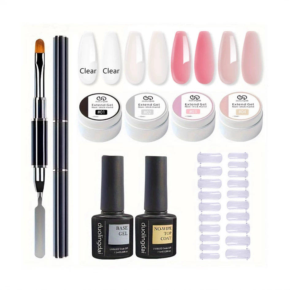 Трансграничный маникюр не липкая рука удлинительный клей твердый щепотка