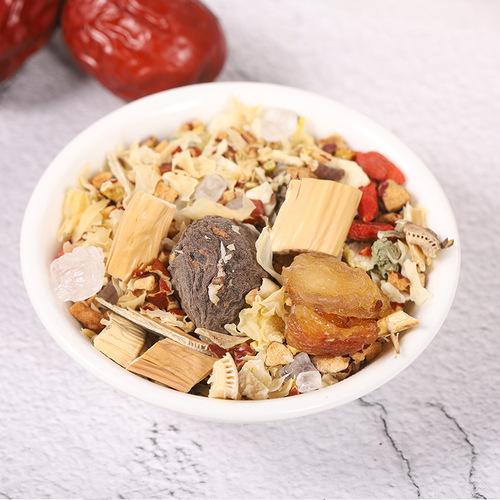 Yaozhiyuan Xiaodiao Pear Soup 300g available in triangular package Tremella and Snow Pear Soup Tea Longan and Wolfberry Brewing