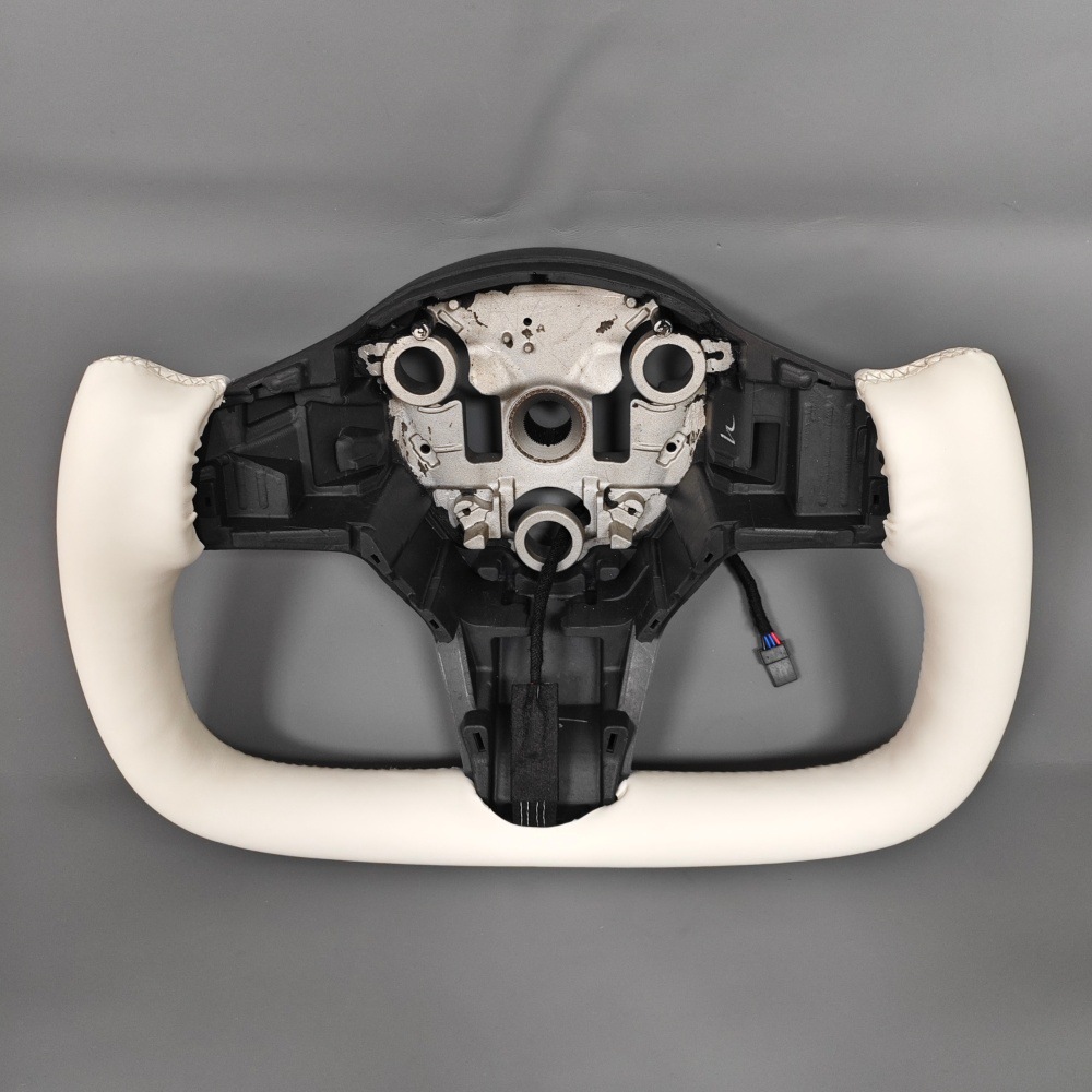 Suitable for Tesla Model Y/3 New Yoke Racing Square Steering Wheel Frame Modification with Heating