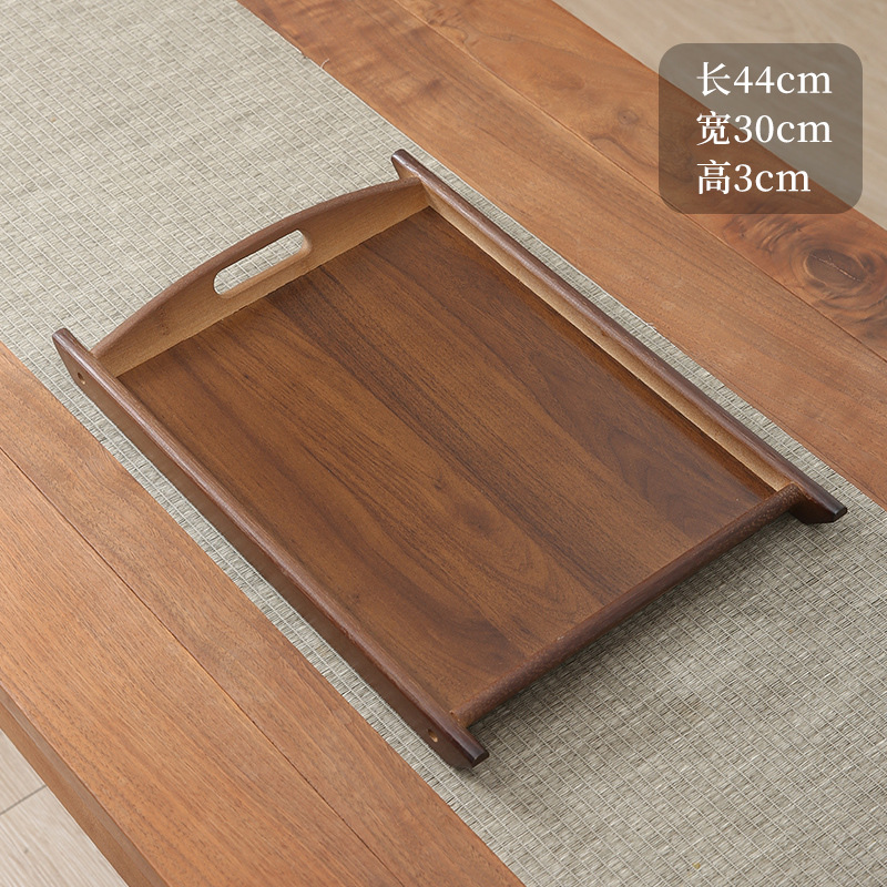 월넛 컬러 바이노럴 트레이 44*30*3
