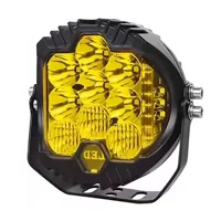 9-дюймовый трехсторонний светящийся рабочий свет 75W Wrangler фары на крыше светодиодный светильник внедорожник фар