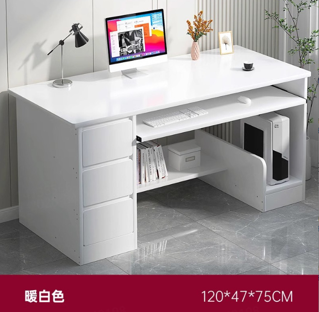 Mesa de escritorio, mesa de computadora de escritorio, mesa de escritorio