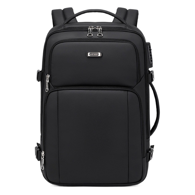 New High-end Business Backpack Men's High-end Sense Waterproof Backpack Large Capacity Travel Multi-functional Anti-theft Computer Bag
