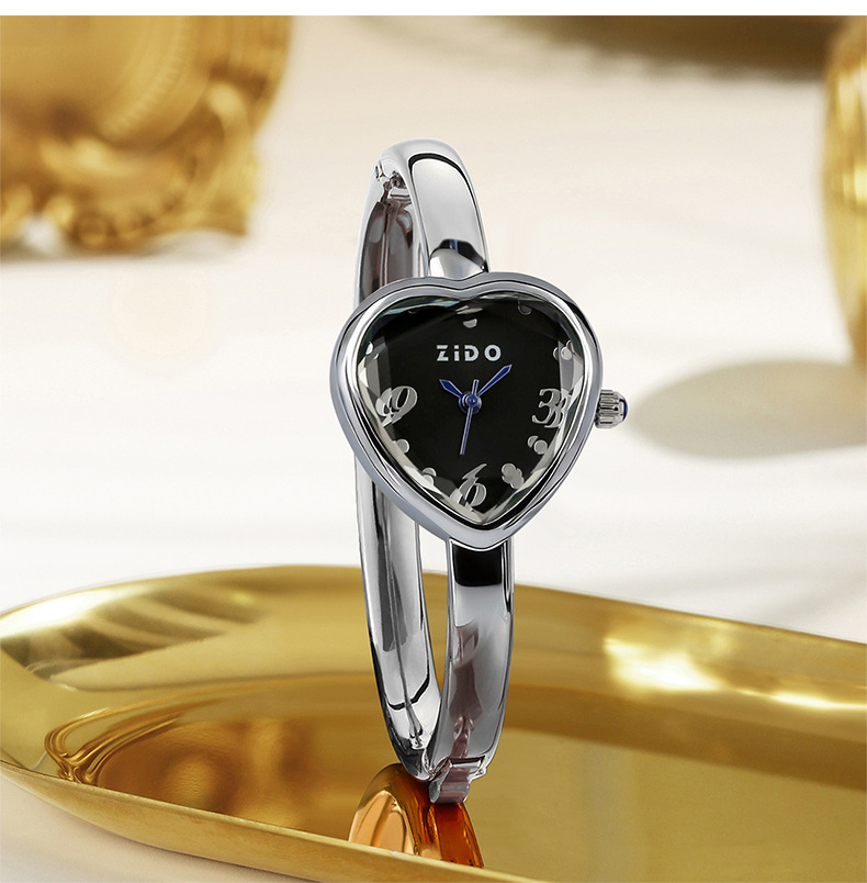 Reloj de pulsera para mujer corazón personalizado lujo cuarzo_voghion.com