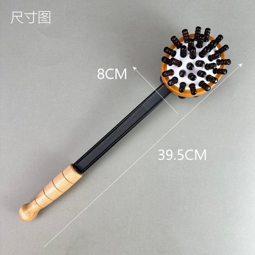Promises 106 Home Wooden Handle Handheld Percussion Back and Shoulder Massage Hammer Fitness Meridian Relaxation Back Hammer Wholesale