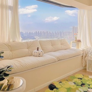 New Clouds Bay Window Sofa Customized Light Luxury Comfortable Bay Window Mat Window Mat Customized Internet Celebrity balcony mat