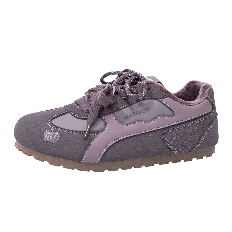 Zapatos de capacitación calientes de invierno de 2025 nuevos zapatos de algodón cómodos, suaves y versátiles, zapatos de moda de alta calidad para mujeres