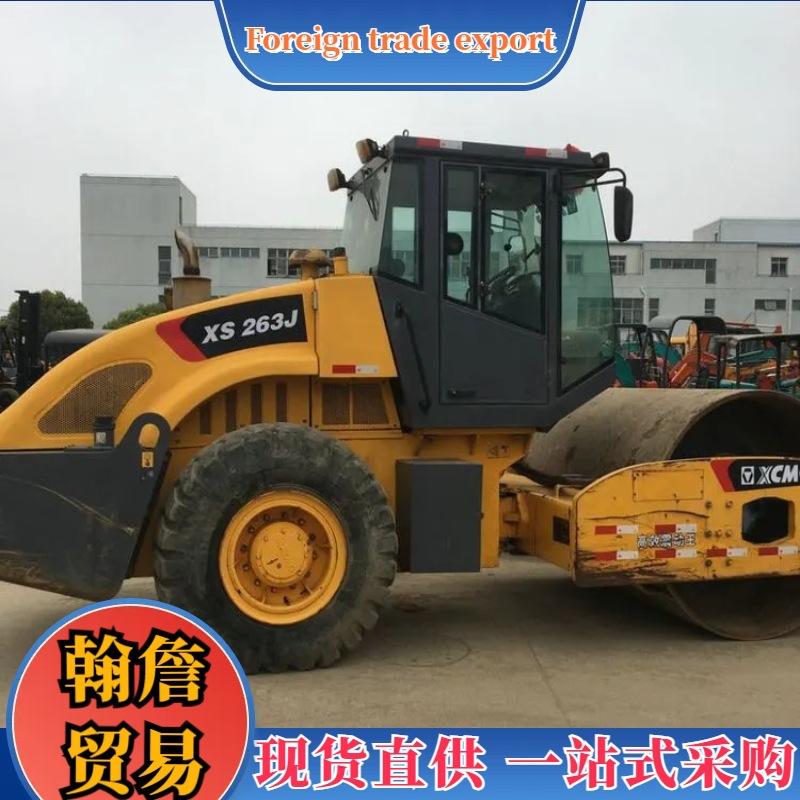 Export used road rollers转让徐工26吨压路机 二手压路机