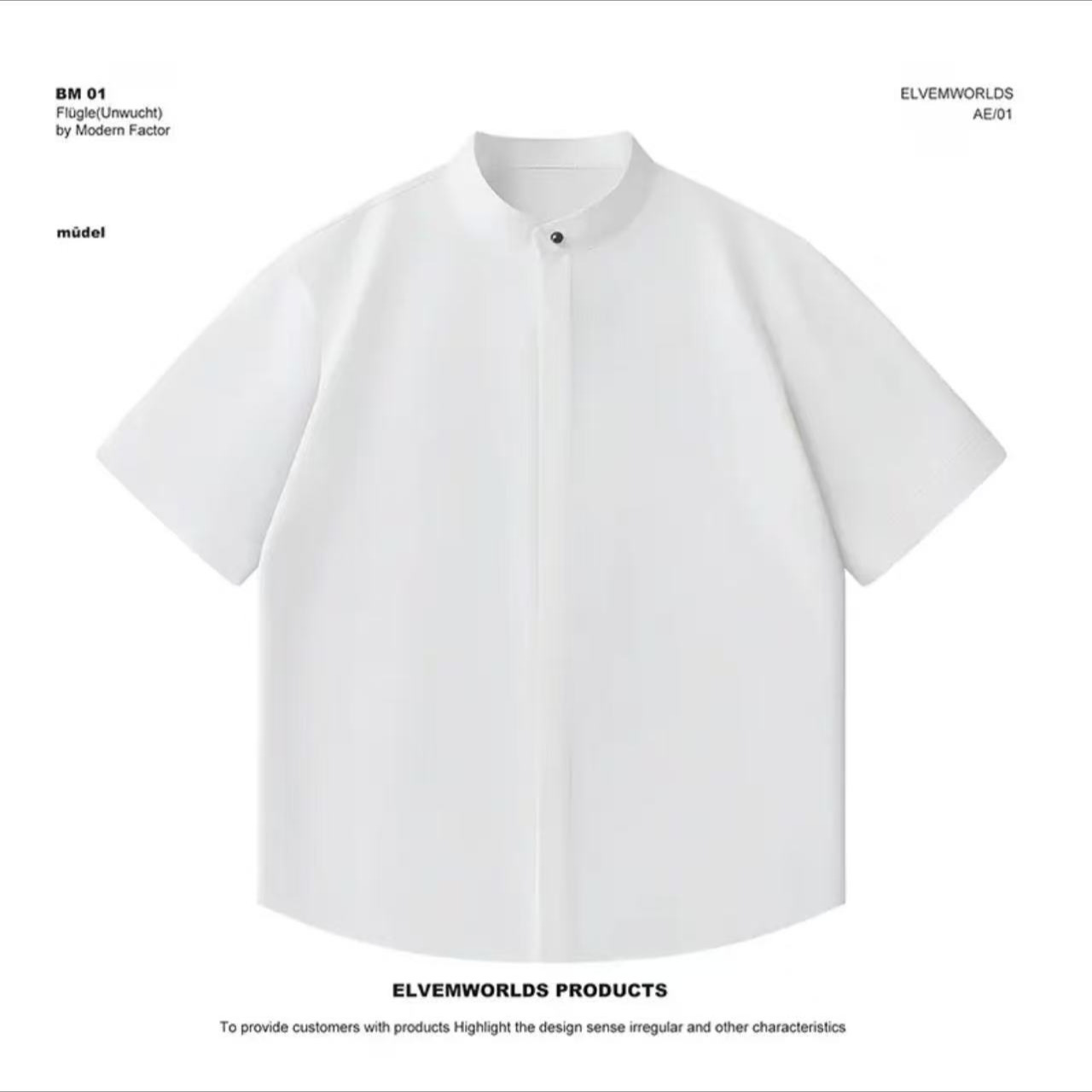 White short sleeves