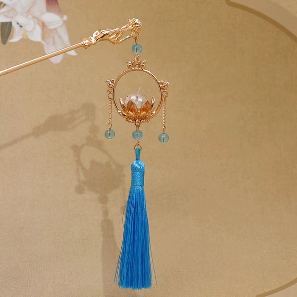 A-20 Buddha's Hand Blue Lotus