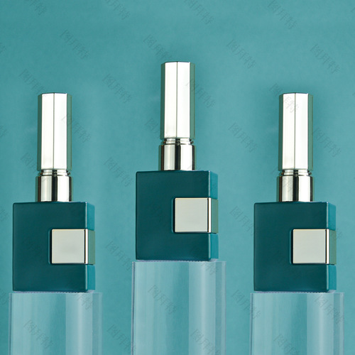 New patch bottle 12ml green nail polish bottle, nail polish packaging glass bottle, cosmetics packaging bottle