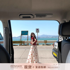 EIA一尧【波尔卡乐章】港风气质半身裙女夏韩系温柔减龄波点a字裙