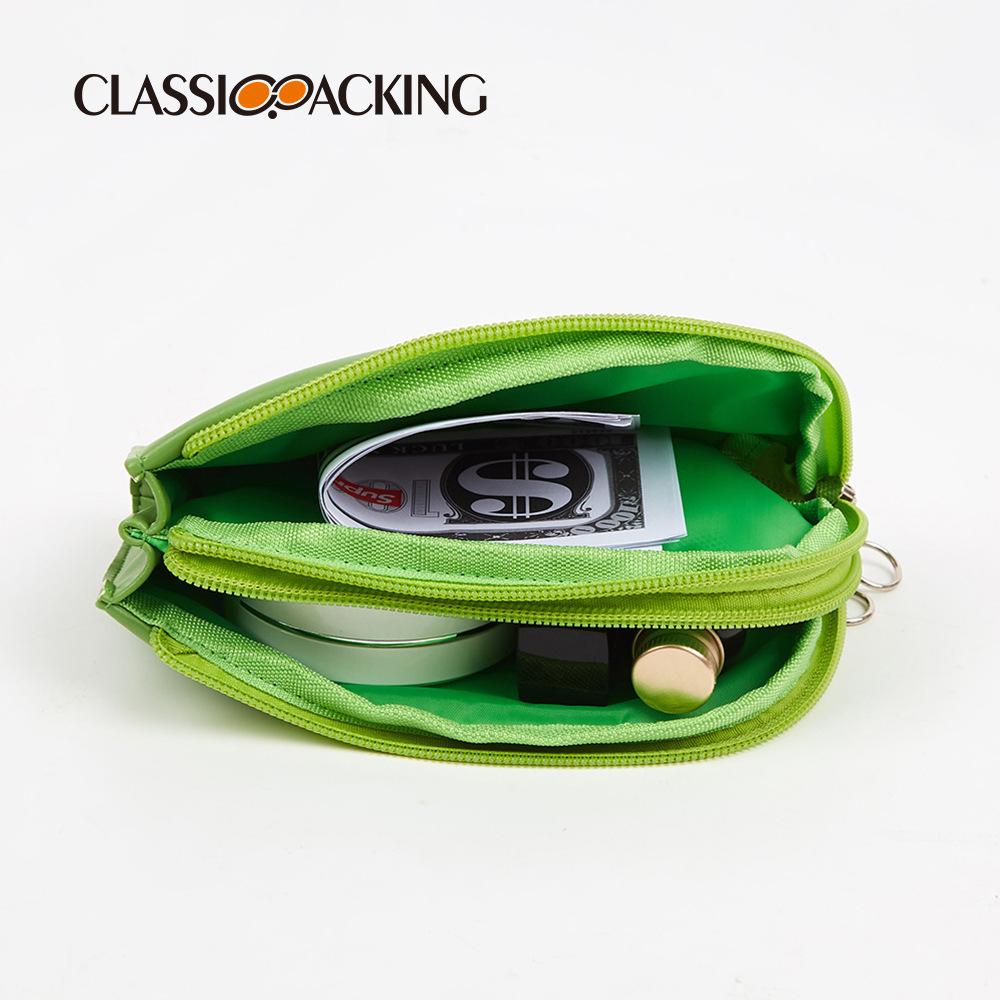 Bolso de moneda de estudiante simple de moda al por mayor bolsa de almacenamiento de gran capacidad de material de PVC ins billetera multifuncional para mujer