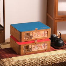 高档普洱茶饼包装盒空礼盒福鼎白茶收纳盒357g通用包装礼品盒包装