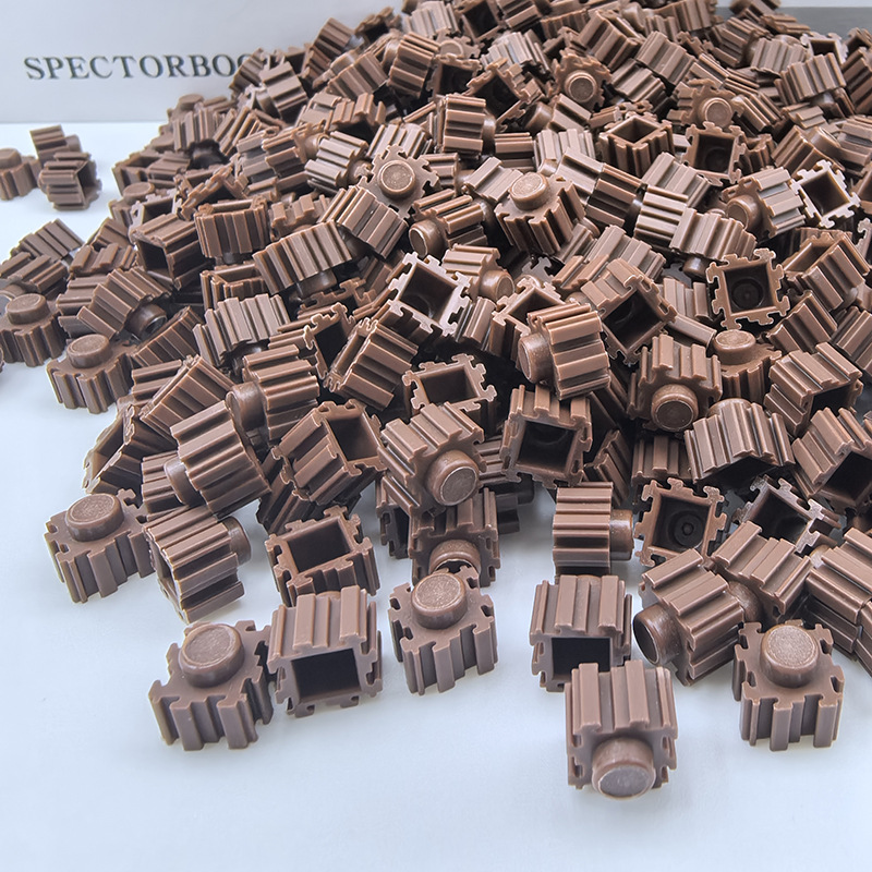 LEGO-kompatible 8mm kleine Teilchen Schüttgut Bausteine Großhandel Kinder Bastelzubehör Bildungs-Puzzlespielzeug