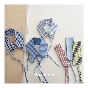 2025 Spring and Summer New Korean Fashionable and Versatile Fake Collar Accessories Preppy Style Collar with Sweater Outer Wear