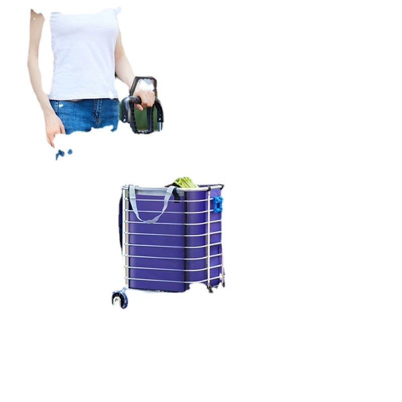 Shopping cart, folding handheld suitcase, wholesale