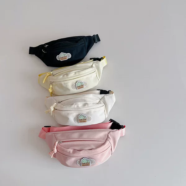 Children's Chest Bag 2026 New Korean Style Ins Casual Simple Chest Crossbody Bag for Boys and Girls Mini Sports Waist Bag