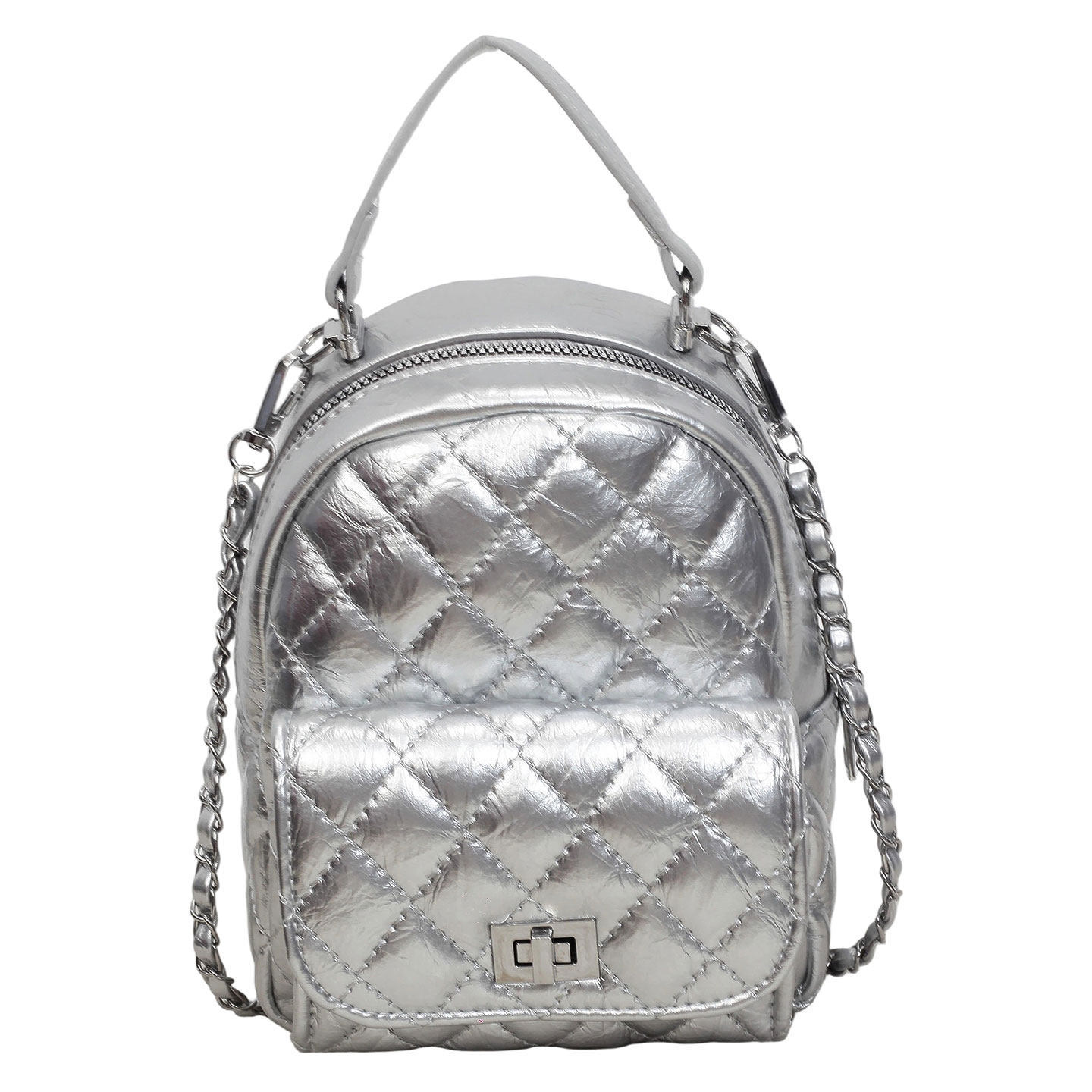 Bolsa de cadena de mochila, bolso pequeño, nuevo temperamento, estilo de ocio femenino, estilo de ocio femenino, 2026 universidad, viajes coreanos.