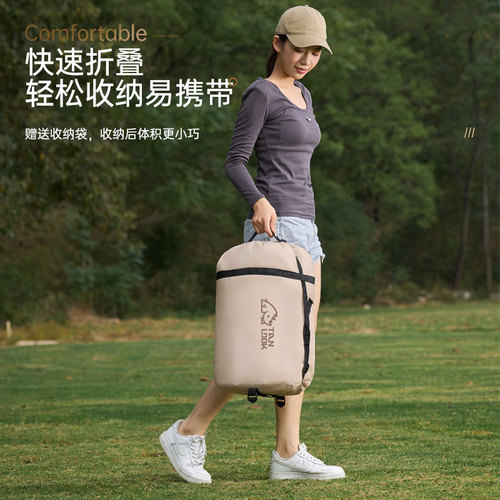 Tanlu Outdoor Sleeping Bag Adult Outdoor Camping Adult Winter Thickened Cold-Resistant Warmth Can Be Spliced ​​Double