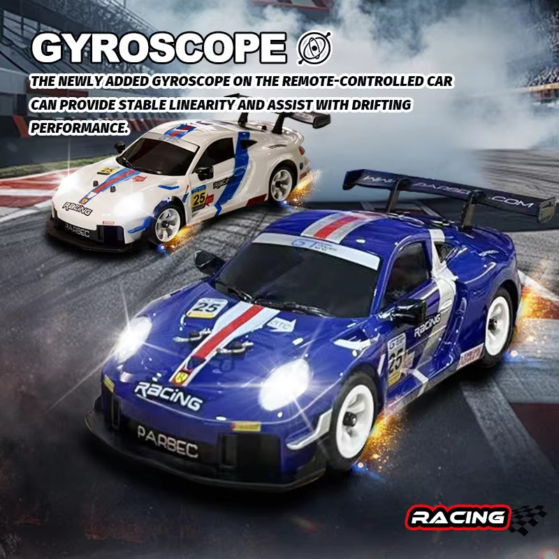 (Cross-border trading), (Wholesale), toy, four wheel drive realistic drift car, remote control car, scale 1:28 4