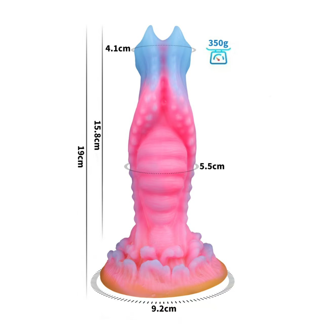 Realistischer Dildo Plug Mit Leuchteffekt Analspielzeug_voghion.com