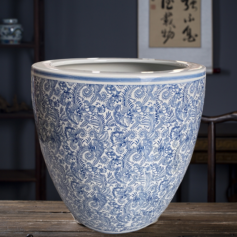 작은 풀업 꽃과 새 지름 43 높이 43