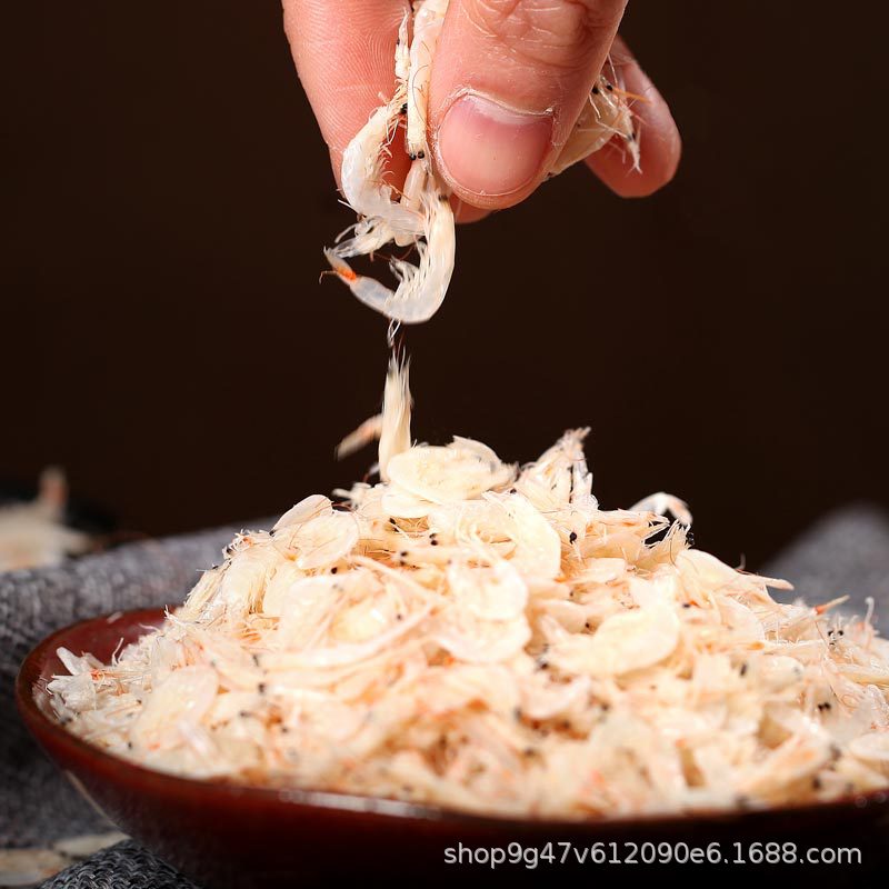 Seasiders Shopee 500g light dry ready-to-eat fresh dried shrimps calcium supplement baby shrimps powder seafood specialty