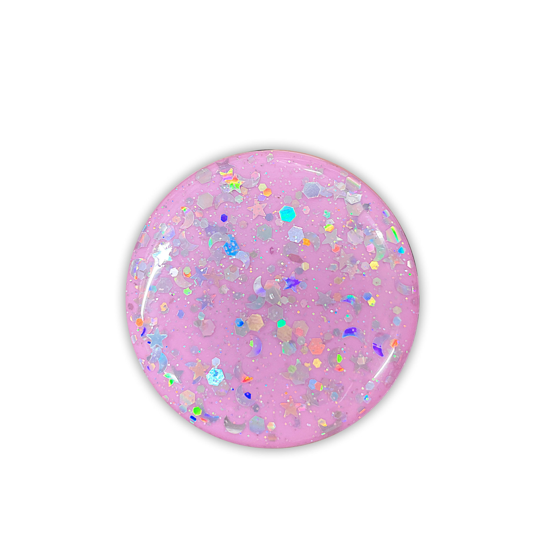 8g Weight Universal Applicable Brands Airbag Bracket Classification Epoxy Material Colorful, Starry Sky Pattern Shiny Style Colorful Starry Sky Epoxy Shiny Universal Airbag Bracket 24