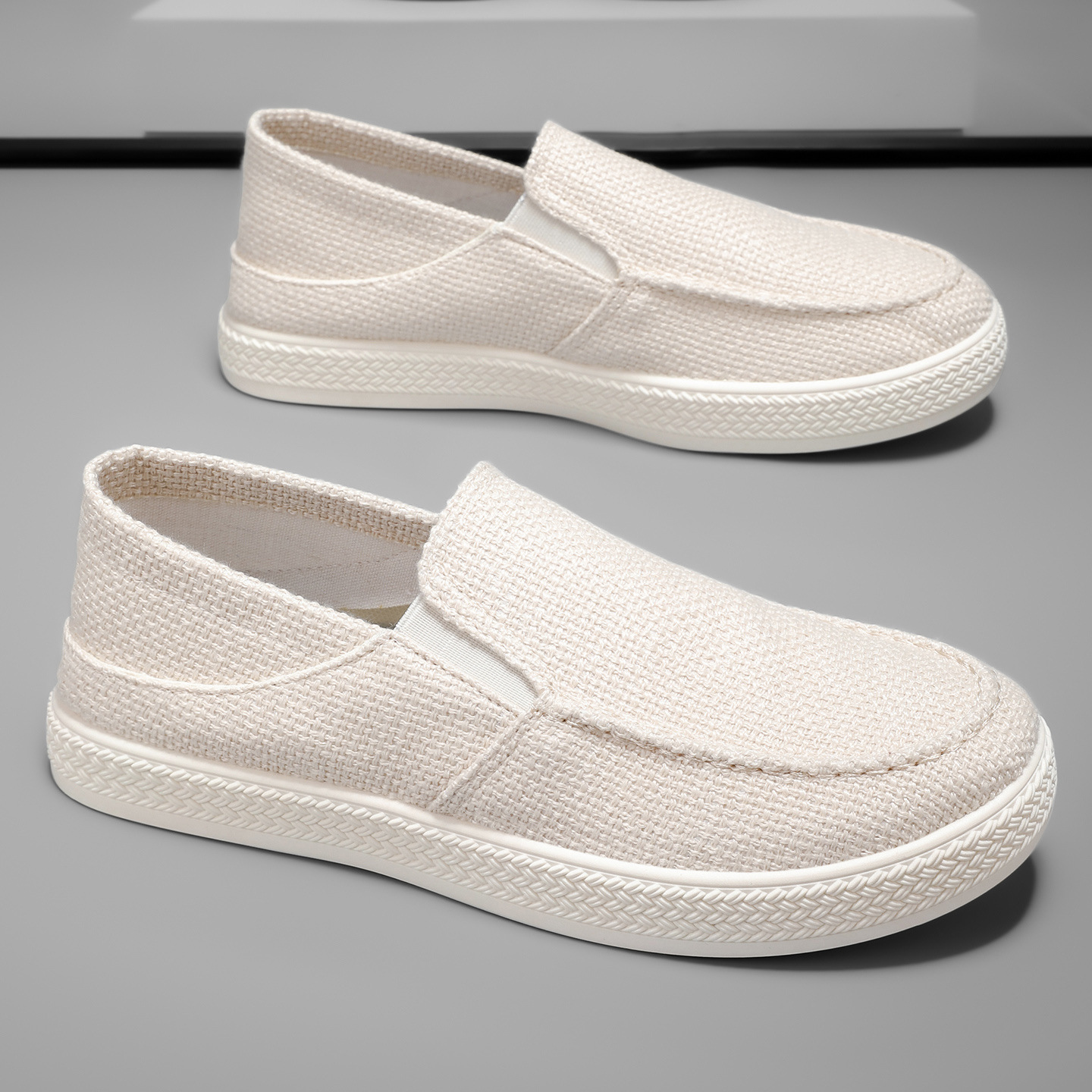Old Beijing Cloth Shoes Men's New Summer Mesh Shoes, Versatile, Comfortable and Breathable Dad Shoes, Soft Soles That Are Not Tiring for the Feet