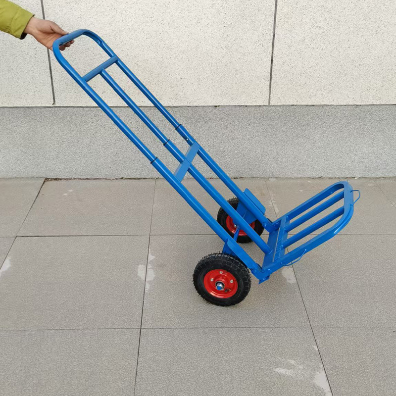 购物买菜手拉购物车老年人家用折叠拉货搬运行李车便捷买菜拉车