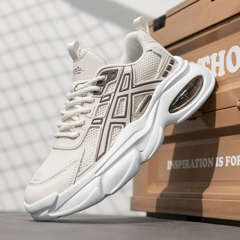 Fashionable casual footwear, breathable soft heel, comfortable sports shoes, trend of season