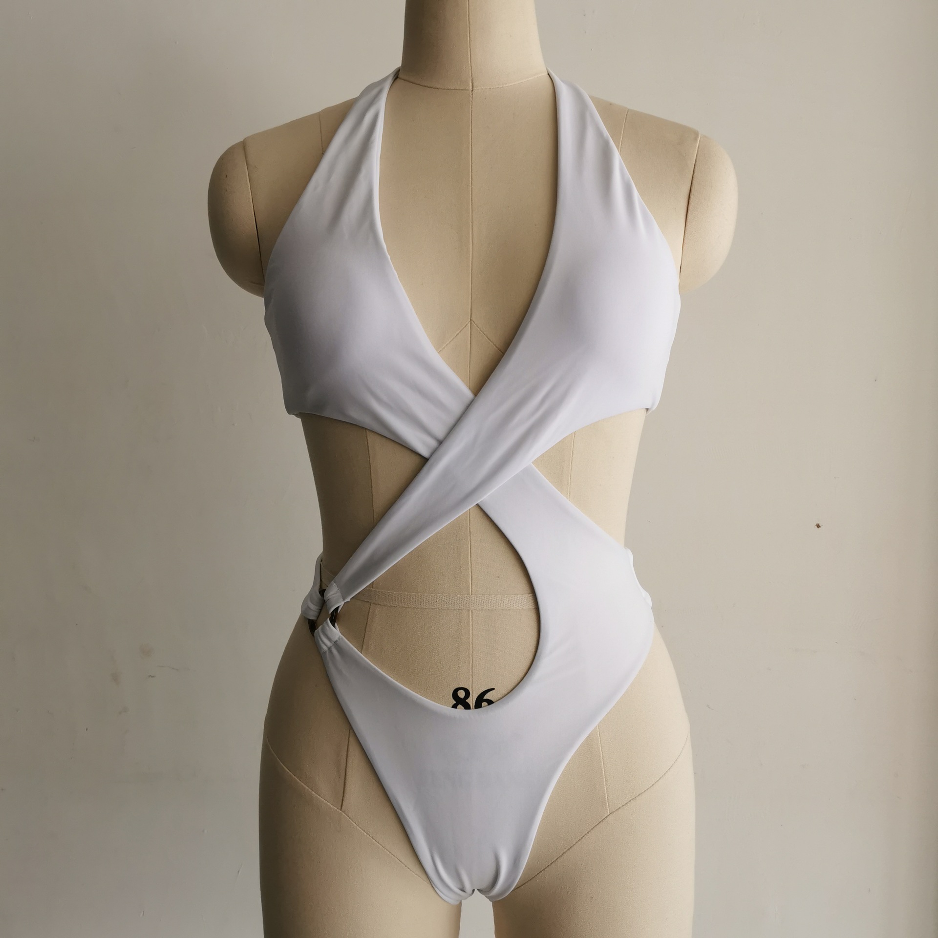 140g Weight Sleeveless Sleeve Length Pullovers Placket Type Nylon, Polyester Fabric Type Regular Top Length Bodysuit Tops Type 1 Piece Quantity Swimming Pool, Swimming Occasion Halter Neck Neckline Breathable Function Skinny Fit Type Solid Color Pattern Women'S Gender Fashion Style Women's Fashion Solid Color 1 Piece One Piece 25