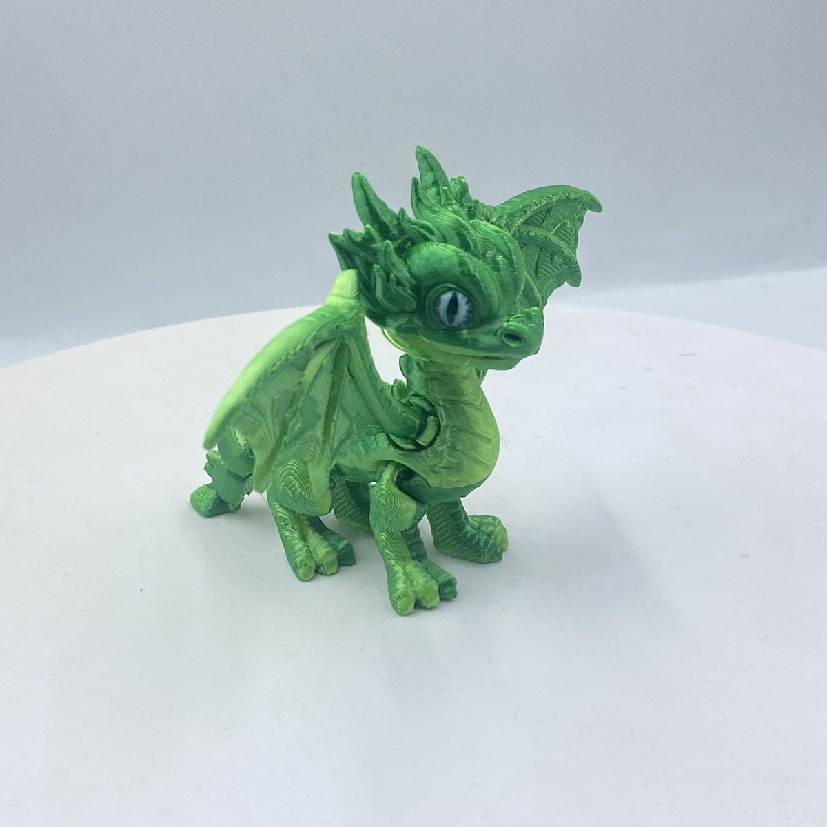 실크 그린 (눈 색깔 랜덤 - 작은 비행 용