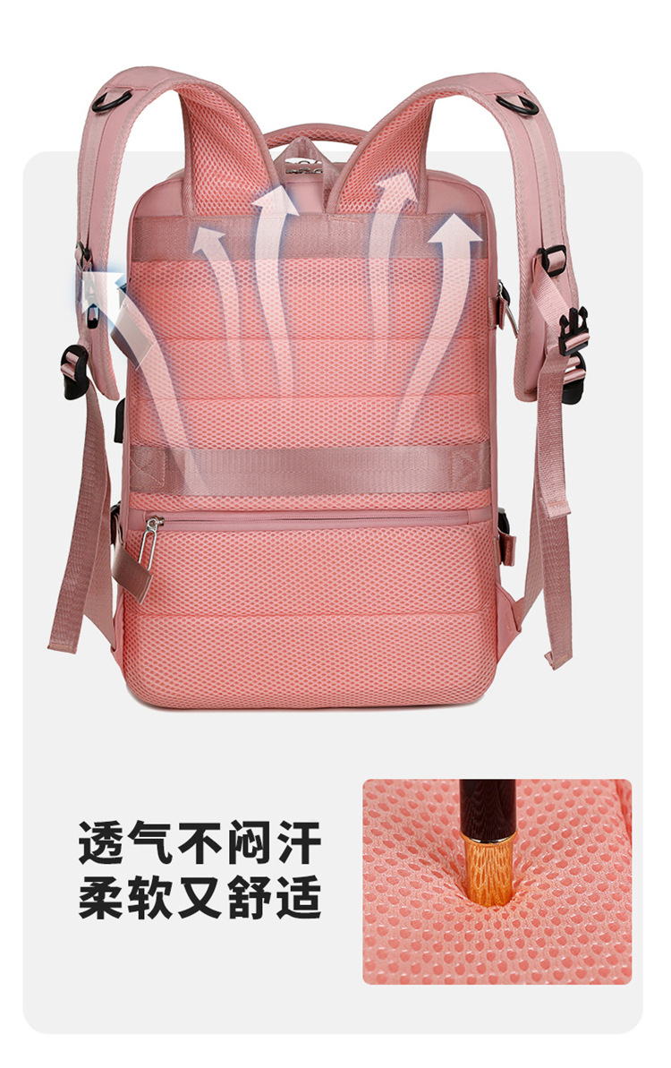 Cross-border wholesale casual business backpacks for men and women, high-end multi-functional computer bags, fashionable and simple travel backpacks undefined