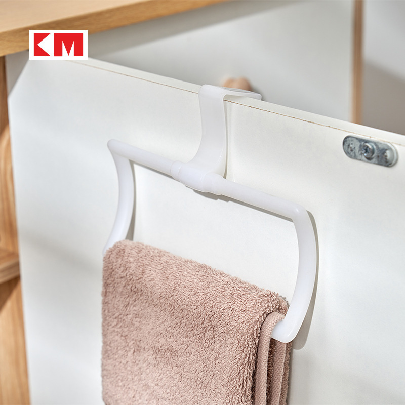 KM 805 rag rack nail-free cabinet door hook hanging on the door rack rack towel bar