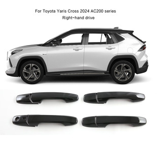 Special 2024 Toyota Yaris Cross Ac200 door handle door bowl protection decoration right-hand drive modification