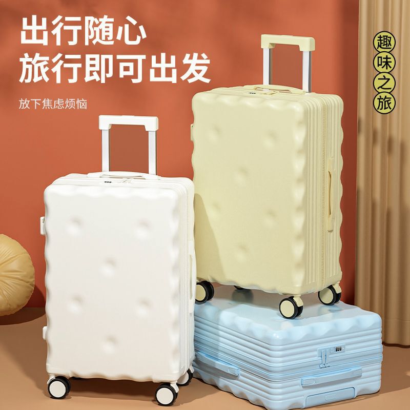 Luggage Suitcase 20inch Boarding Case Female Small Lightweight Kidsren's Trolley Case Silent 24inch Student Travel Password Box