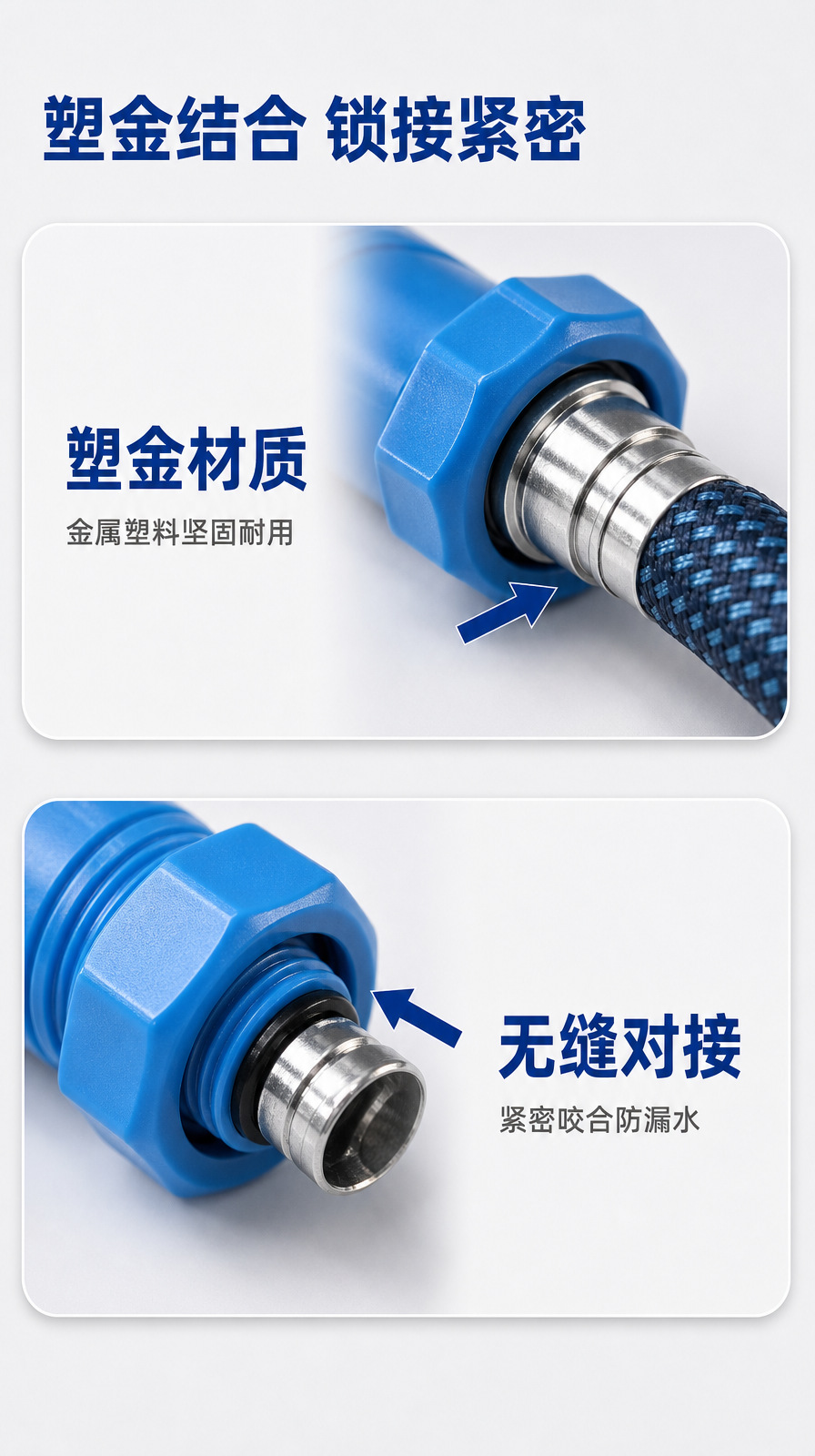 Cross-border car wash water gun, high-pressure magic tool, anti-tangle hose, powerful spray gun nozzle, for washing and watering flowers, explosion-proof hose