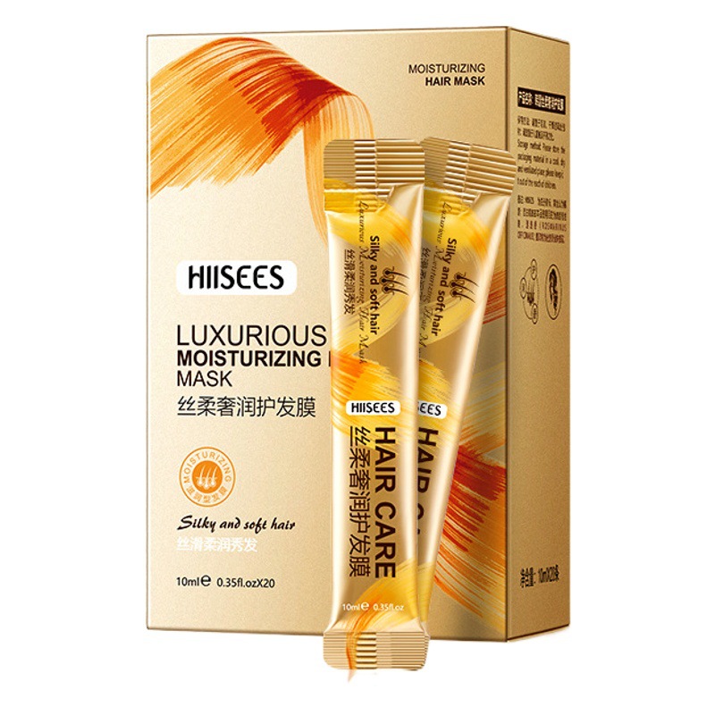 Hansesi soft luxury moisturizing hair care film 20 pieces boxed hydrating moisturizing improve frizz soft moisturizing Gentle Refreshing
