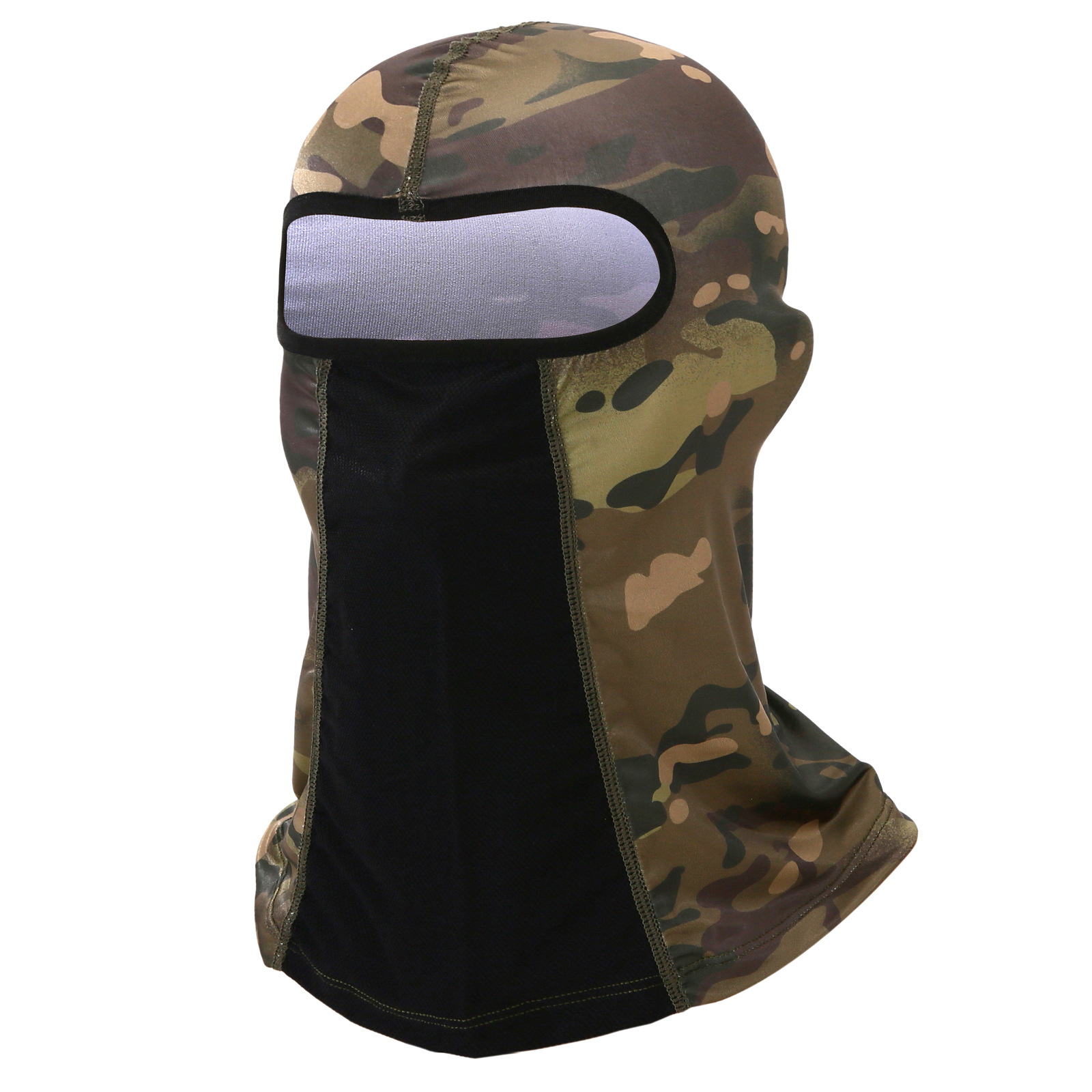 Nueva máscara solar de motocicleta transfronteriza, casco de hielo de cara completa, máscara de protección contra los rayos ultravioleta