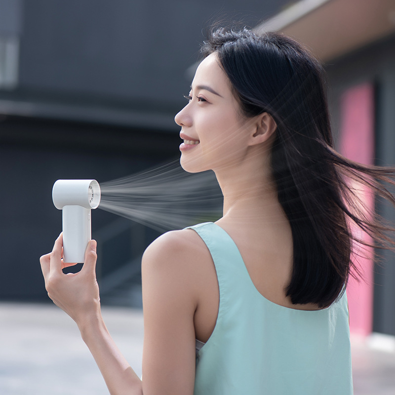 2025 ventilador de violencia transfronteriza ventilador de turbina secador de pelo de huracán sobrealimentado de alta velocidad aspirador ventilador de mano