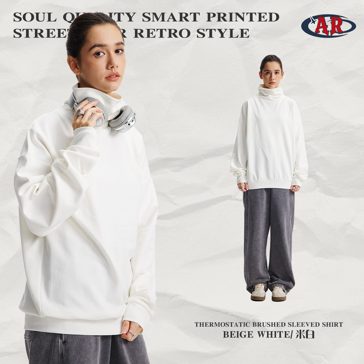 C07 티셔츠-오프화이트