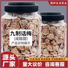 本場九製は梅干し500g缶の卓上青梅塩漬け梅干し梅子妊婦の間食砂糖漬け果物の乾燥ロットである