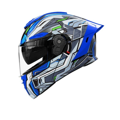 Mecha Safety Half Helmet, Motosiklet kaskı (dəbilqə)