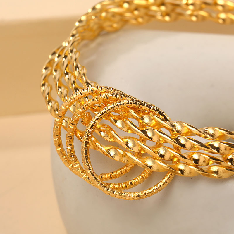 1 Piece Fashion Geometric Alloy Plating Womenu0027S Bangle