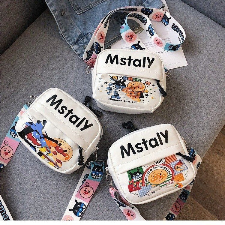 Cartoon Small Bag 2023 New Style Versatile Trendy Student Bag Quirky Cute Children's Casual Shoulder Crossbody Small Bag