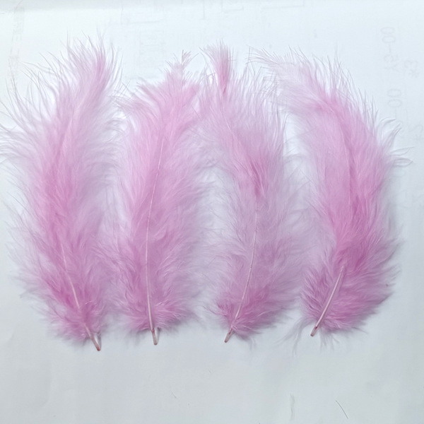 Cross -border wholesale turkey hair tip feather color handmade…